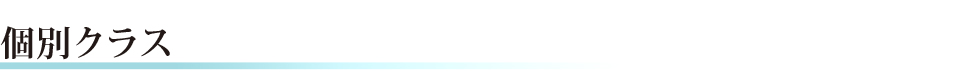 個別クラス
